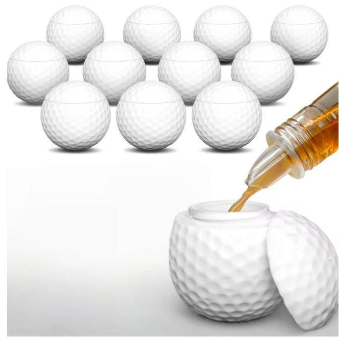 Golf Ball Shot Glasses (3 Pack)